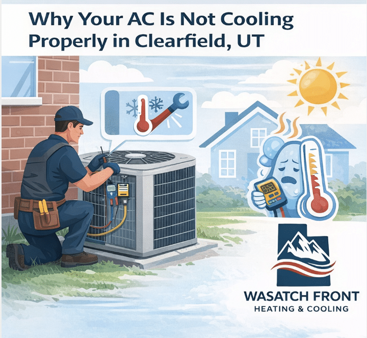 AC not cooling Clearfield UT