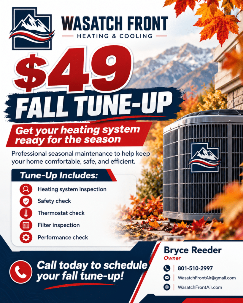 Fall special hvac